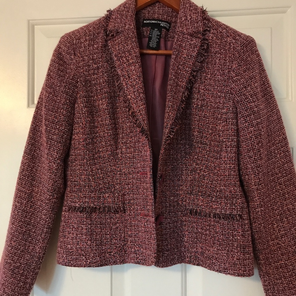 Last chance! Norton McNaughton Pink Blazer